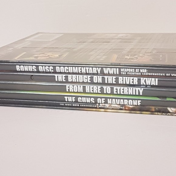 WWII 60th Anniversary Collection DVD Box Set Military War Movies Action HIstory - Picture 3 of 13